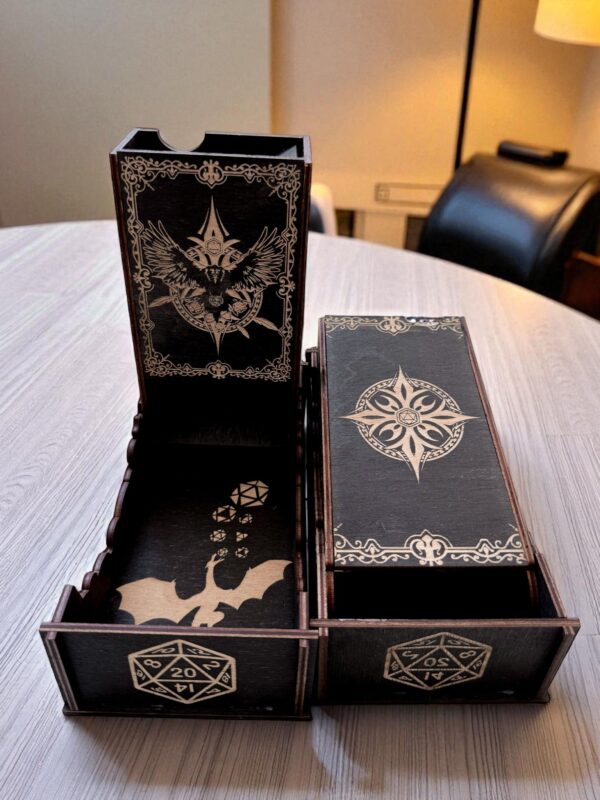 Dice Tower «Ворон и дайс» — дерево Dice Tower «Ворон и дайс» — дерево