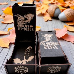 Dice Tower «Точно не мимик с аксолотлем» — дерево Dice Tower «Точно не мимик с аксолотлем» — дерево