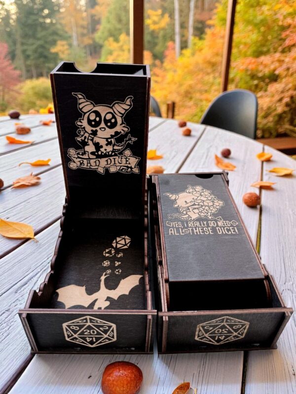 Dice Tower «Дракон Плохие дайсы» — дерево