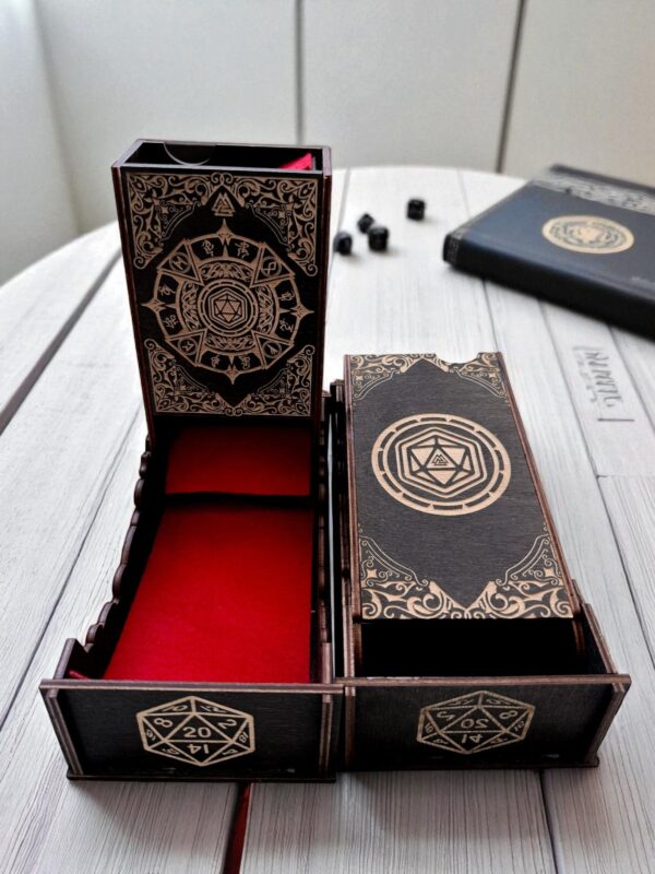 Dice Tower «Дайс в круге» — дерево