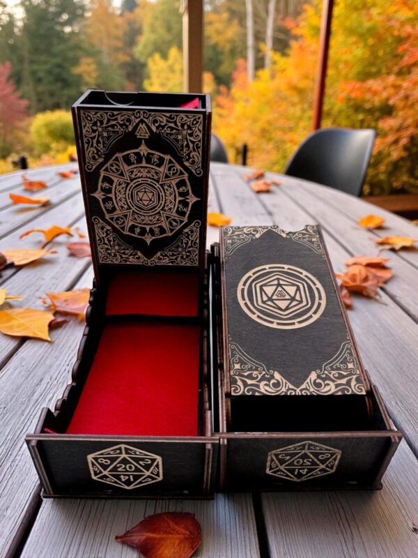 Dice Tower «Дайс в круге» — дерево