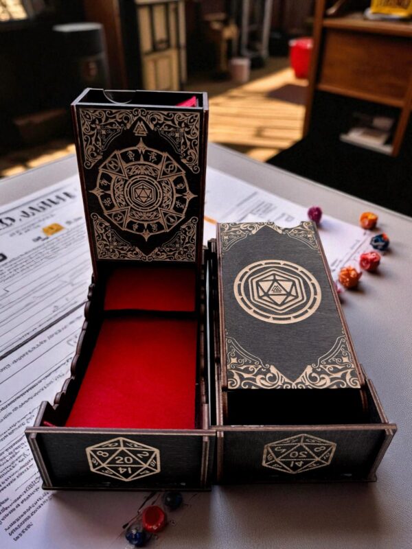 Dice Tower «Дайс в круге» — дерево
