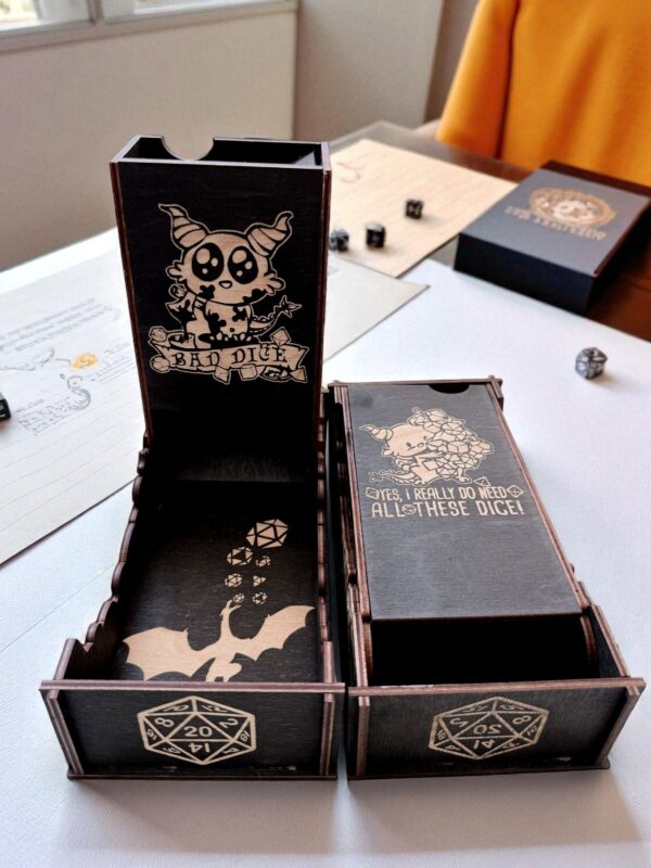 Dice Tower «Дракон Плохие дайсы» — дерево