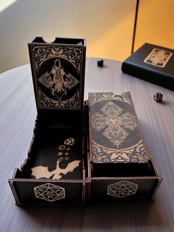 Dice Tower «Волшебник» — дерево