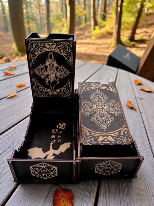 Dice Tower «Волшебник» — дерево