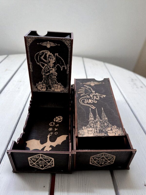 Dice Tower «Дракон и замок» — дерево