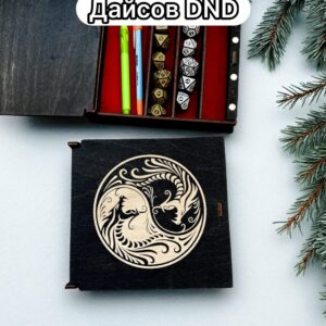 Шкатулка для дайсов 11 — дерево