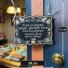 14202964985.jpg Табличка DnD на дверь с надписью План был безупречен для настольных ролевых игр