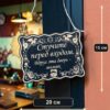 Табличка DnD на дверь с надписью Дверь-мимик для настольных ролевых игр