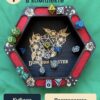 15409649131.jpg Дайстрей для DnD с отделениями, Dungeon Master и цветы, дерево