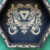 Арена для кубиков из дерева, треугольники и драконы, для партии DnD