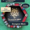 15409650424.jpg Дайстрей для DnD с отделениями, Dungeon Mom и кубики, дерево