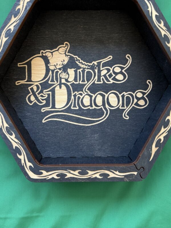 15409650671.jpg Дайстрей для DnD, Drunks Dragons, дерево