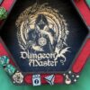 Dice Tray с отделениями, деревянный лоток для DnD, Dungeon Master, фигура и дракон