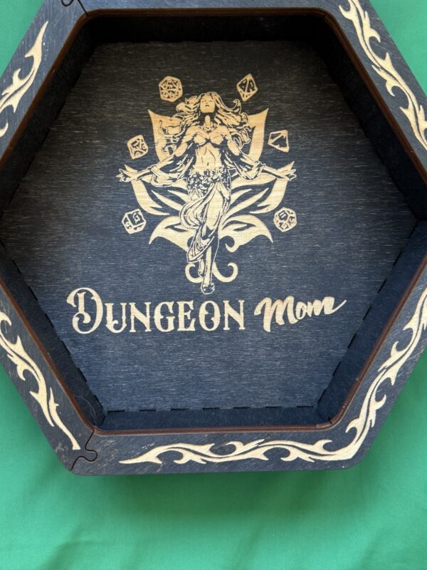 15409652859.jpg Дайстрей для DnD, Dungeon Mom и кубики, дерево