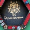 15409652899.jpg Дайстрей для DnD с отделениями, Dungeon Mom и кубики, дерево