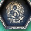 Dice Tray, деревянный лоток для DnD, Dungeon Master, фигура и дракон