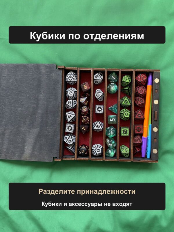 Шкатулка для кубиков DnD, Изобретатель чиби